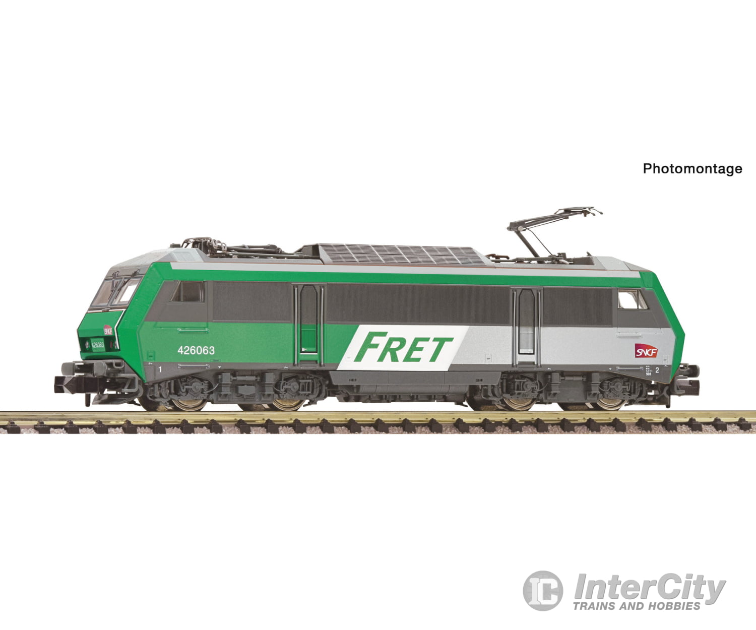 Fleischmann 7560036 N Electric Locomotive Bb 426063 ’Fret’ Sncf Dc Analog European Locomotives