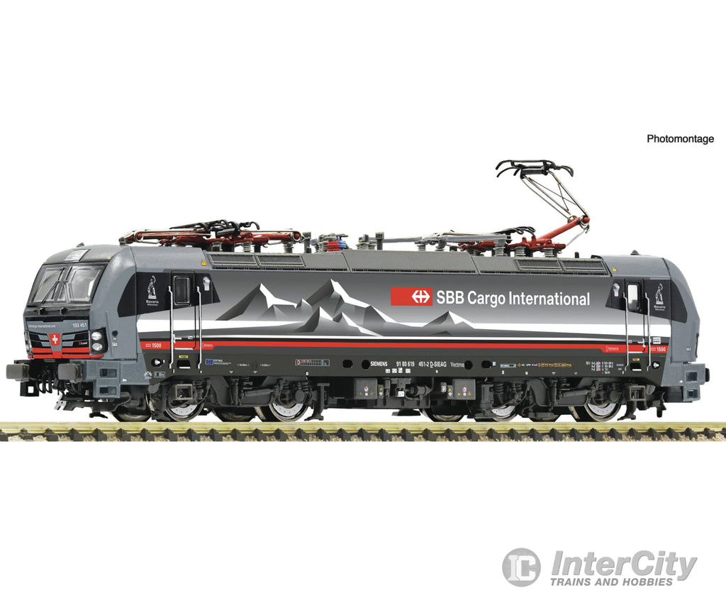 Fleischmann 7560048 N Electric Locomotive 193 451-2 Sbb Cargo International Dc Analog European