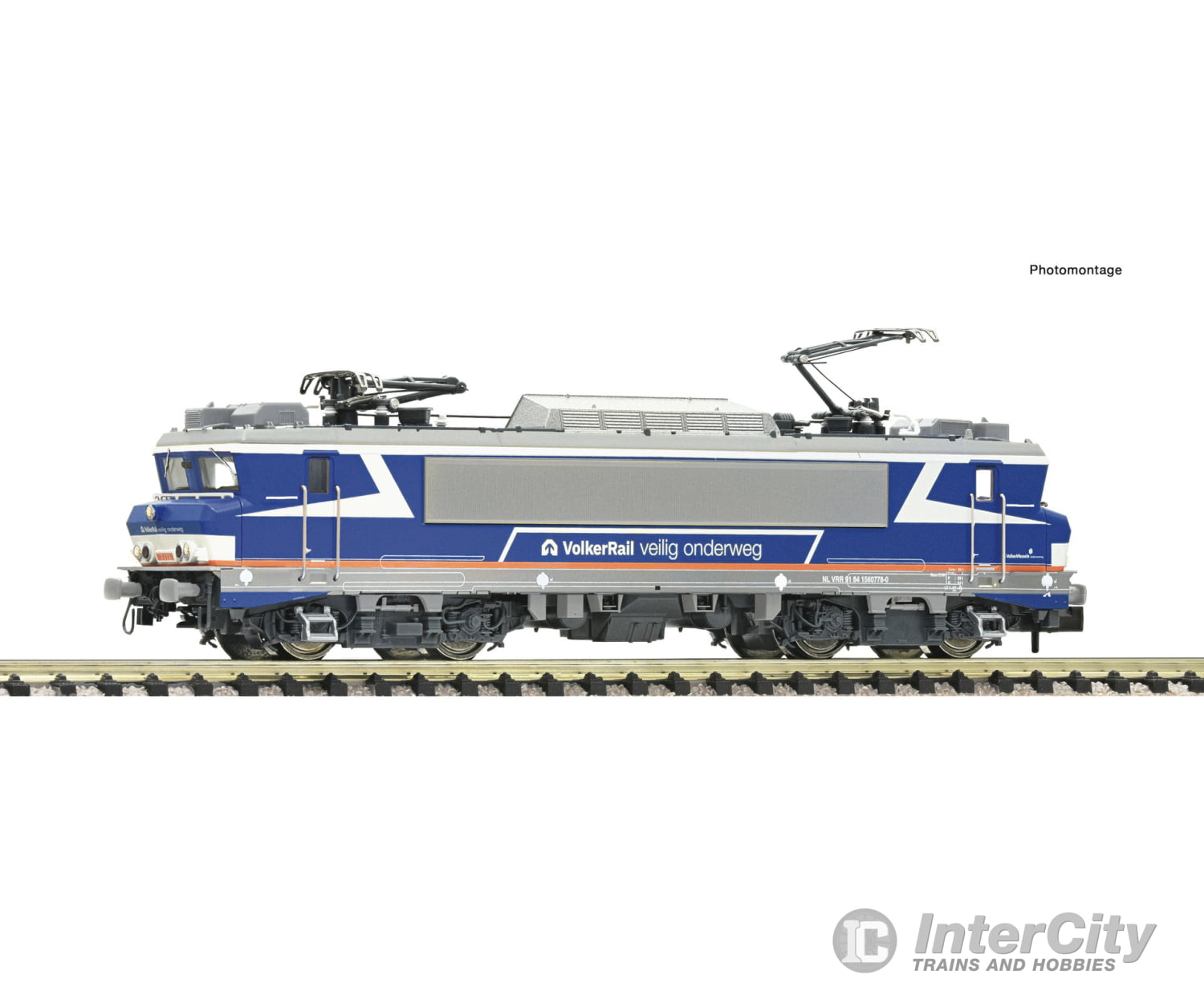 Fleischmann 7560055 N Electric Locomotive 7178 Volkerrail Dc Analog European Locomotives