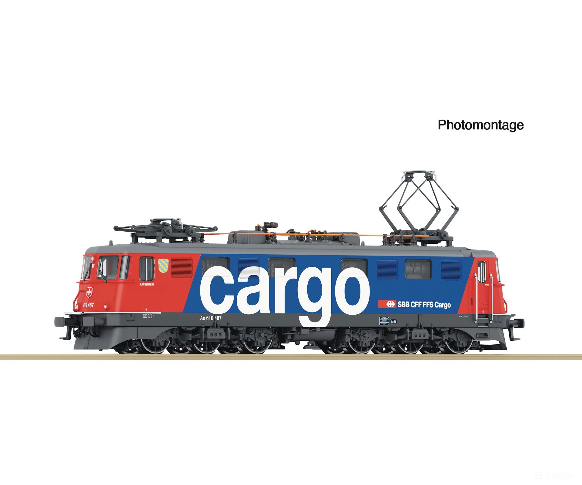 Fleischmann 7560063 N Electric Locomotive Ae 610 487-1 Sbb Dc Analog European Locomotives
