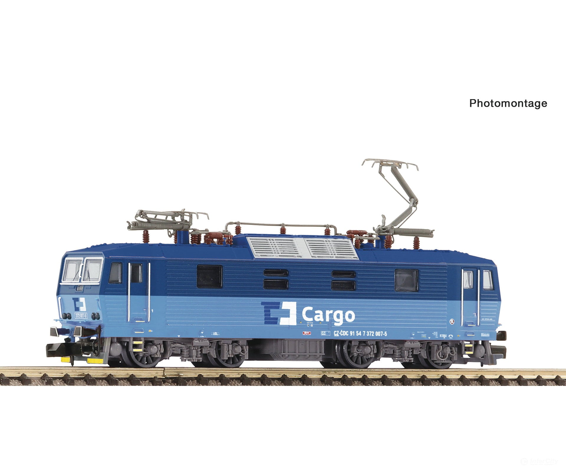 Fleischmann 7560068 N Electric locomotive 372 007-5 CD Cargo DC Analog European Locomotives