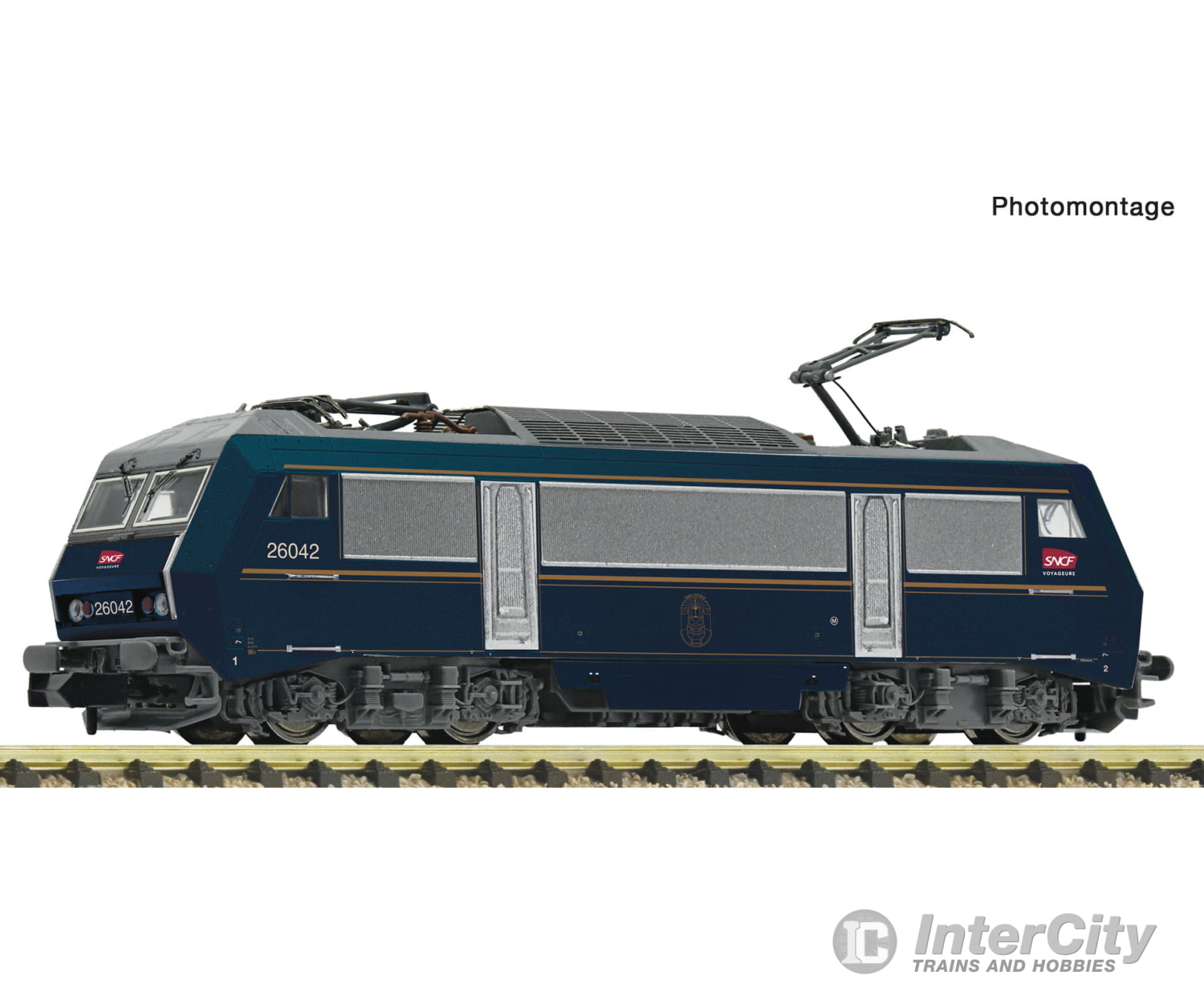 Fleischmann 7560072 N Electric locomotive BB 26005 SNCF DC Analog European Locomotives