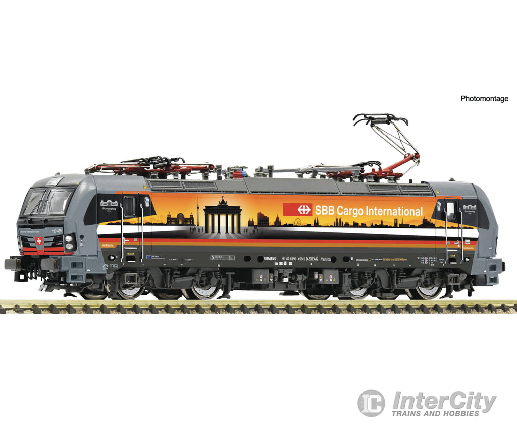 Fleischmann 7560074 N Electric locomotive 193 459-5 ’Deutschlandpiercer’ SBB Cargo International DC Analog European