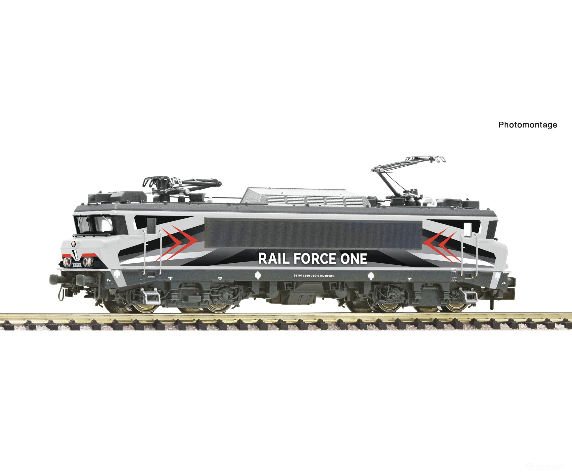 Fleischmann 7560081 N Electric locomotive 1750 Rail Force One DC Analog European Locomotives