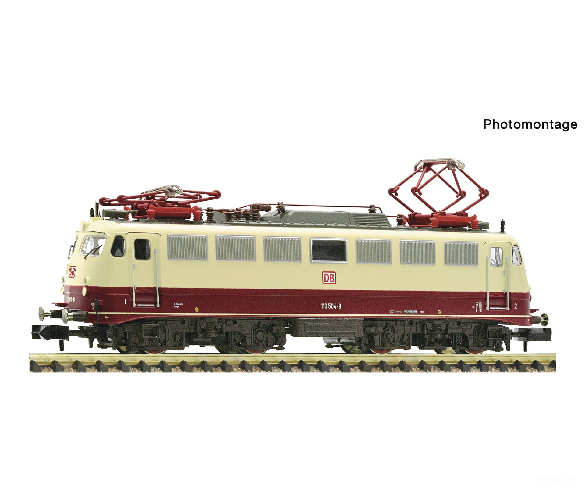 Fleischmann 7560082 N Electric locomotive 110 504-8 DB AG DC Analog European Locomotives