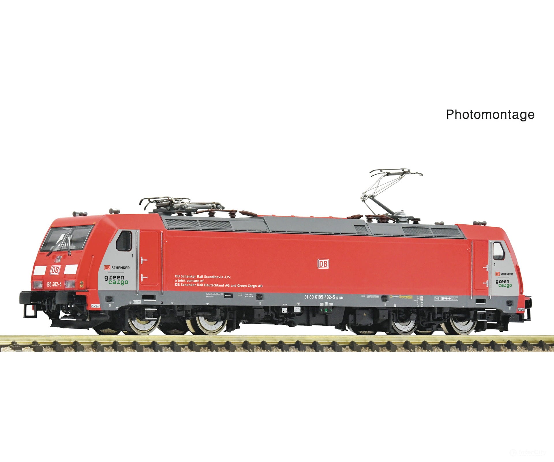 Fleischmann 7560085 N Electric locomotive 185 402-5 DB Schenker Rail Scandinavia DC Analog European Locomotives
