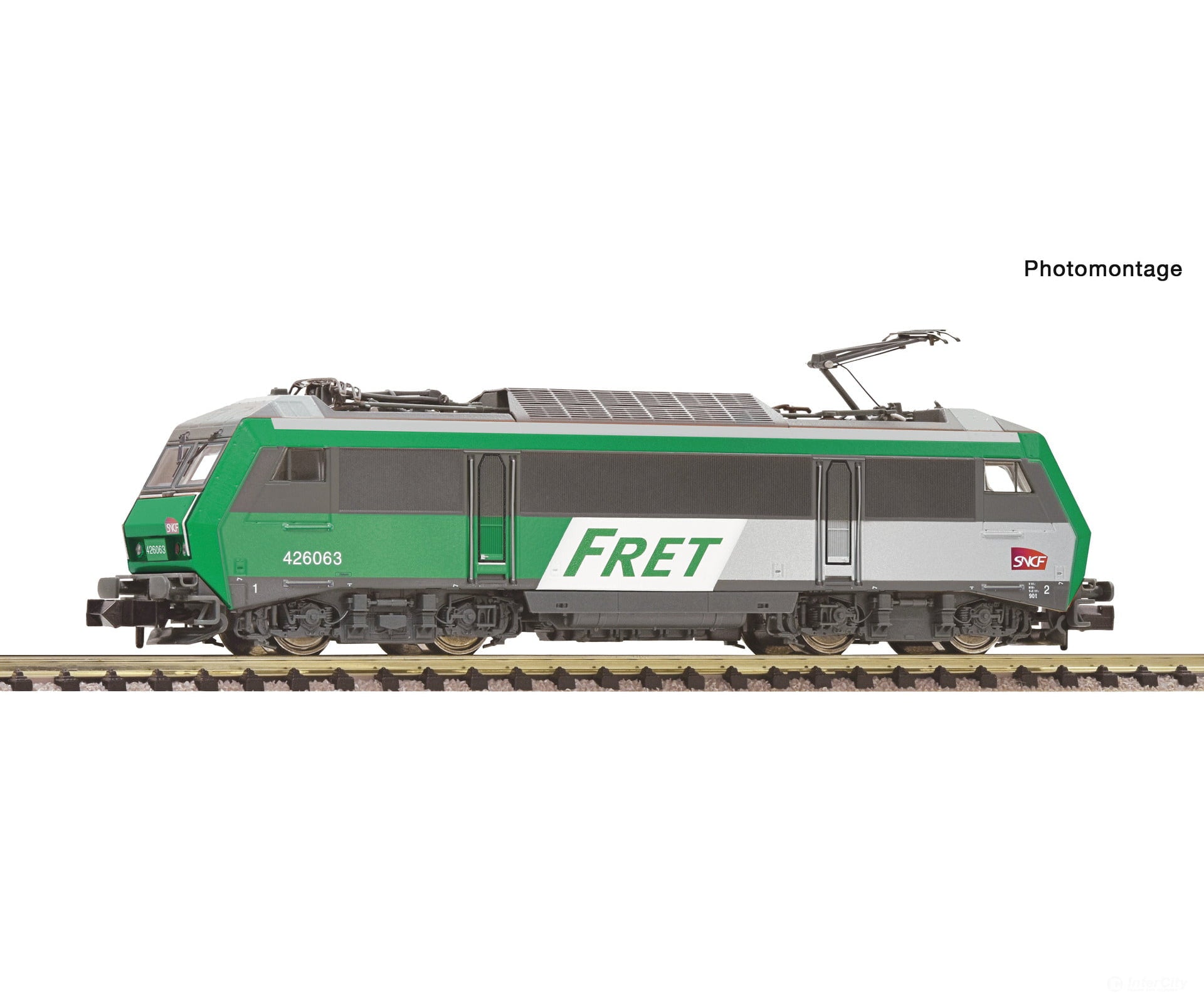 Fleischmann 7570036 N Electric Locomotive Bb 426063 ’Fret’ Sncf Dcc Digital Sound European