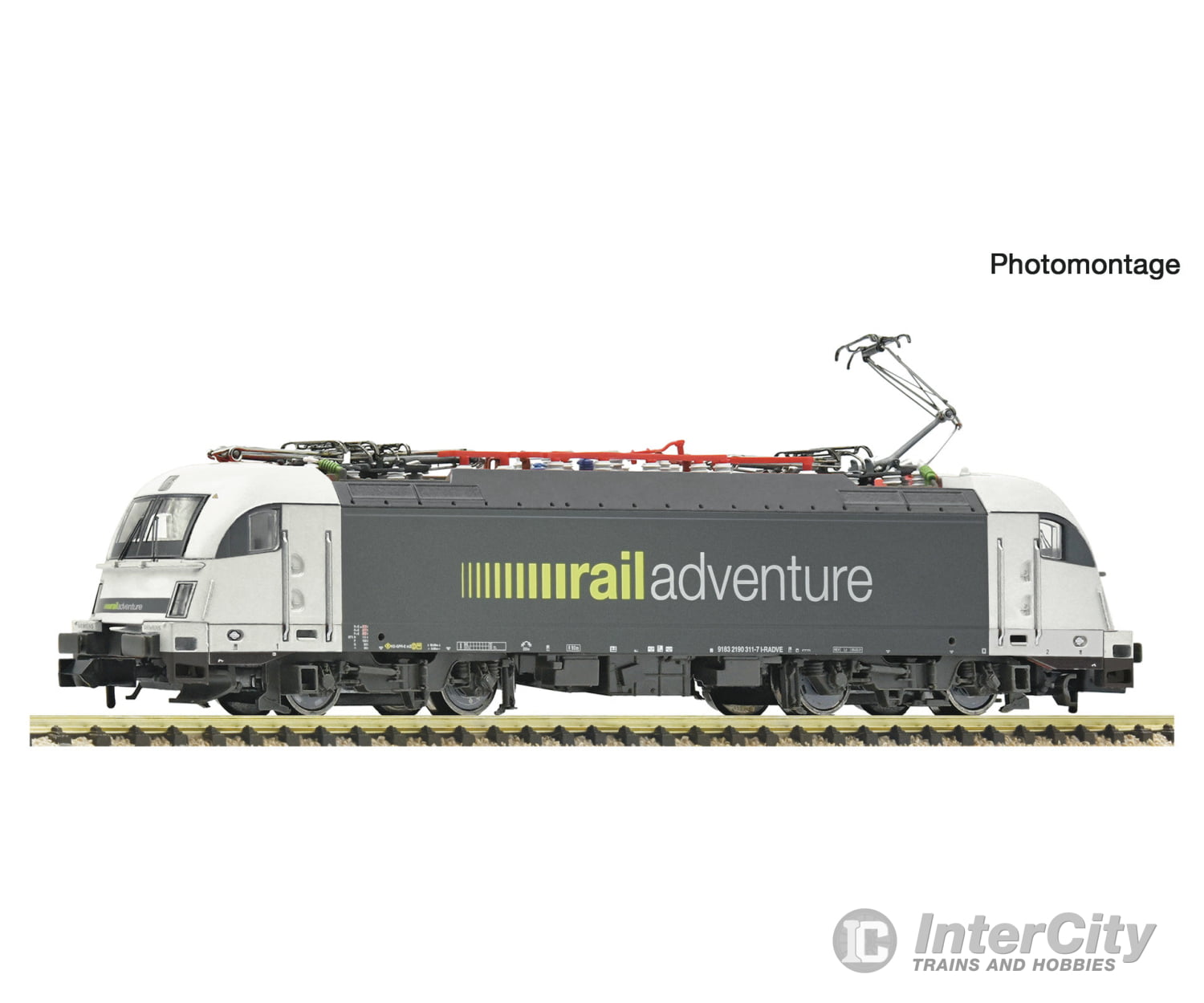 Fleischmann 7570041 N Electric locomotive 190 311-7 RailAdventure DCC Digital Sound European Locomotives