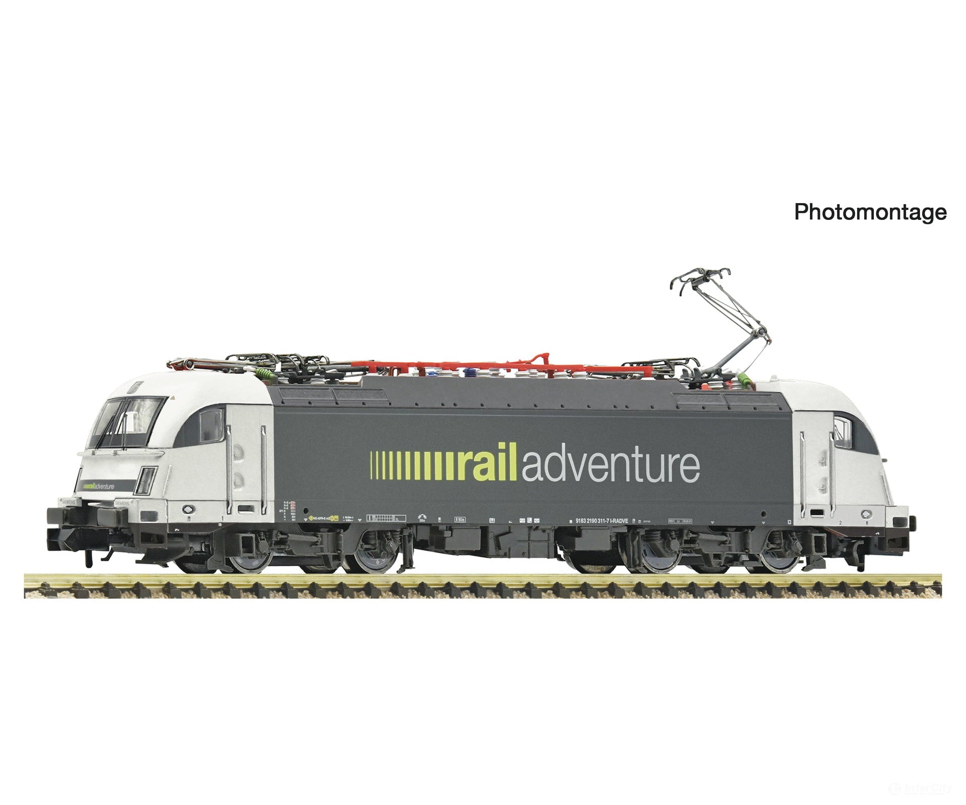 Fleischmann 7570041 N Electric locomotive 190 311-7 RailAdventure DCC Digital Sound European Locomotives