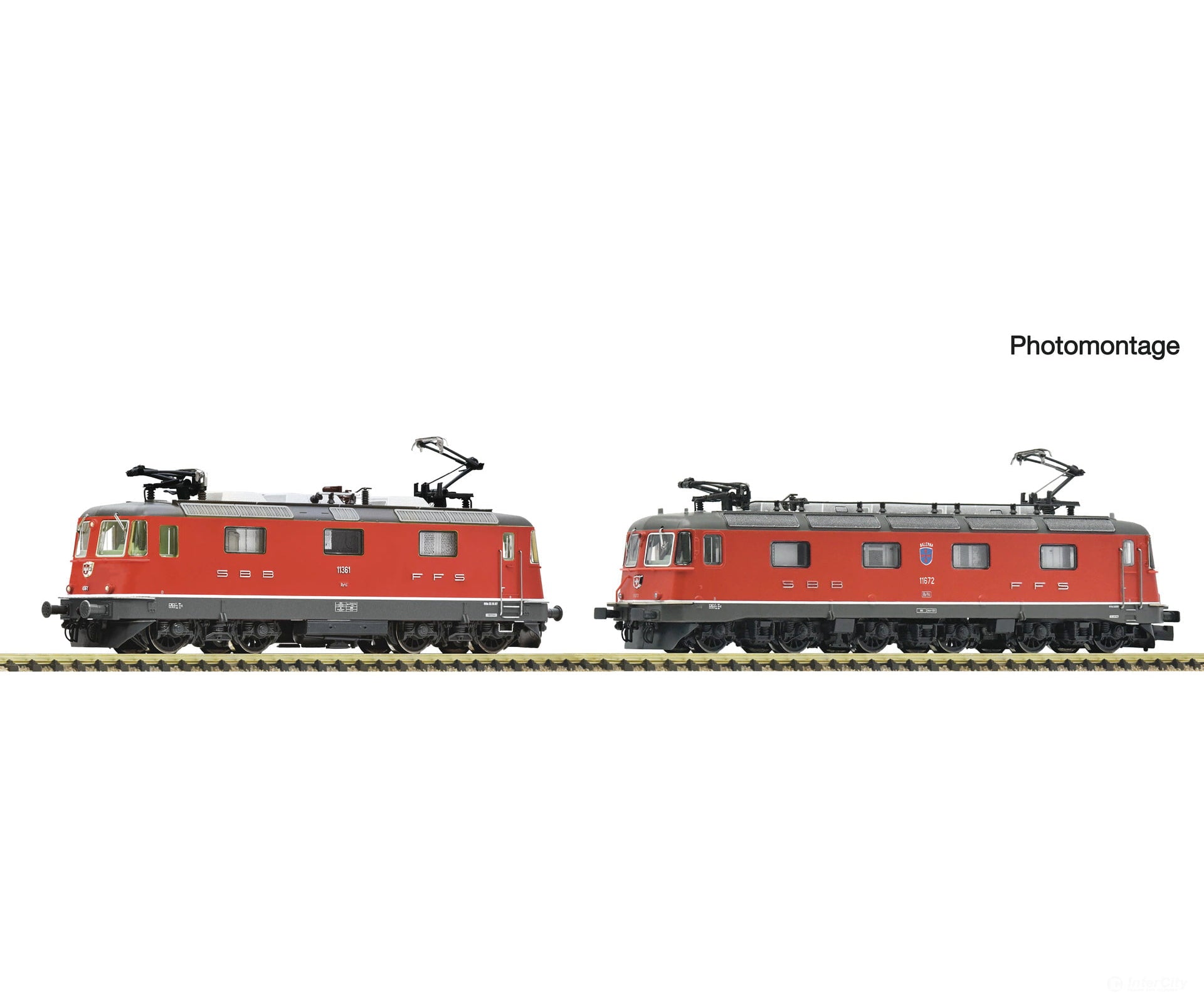 Fleischmann 7570049 N Electric Locomotive Double Traction Re 10/10 Sbb Dcc Digital Sound European