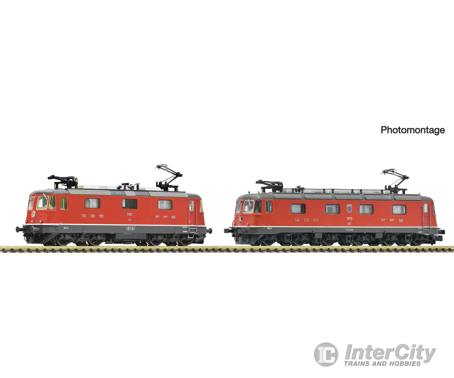 Fleischmann 7570049 N Electric Locomotive Double Traction Re 10/10 Sbb Dcc Digital Sound European