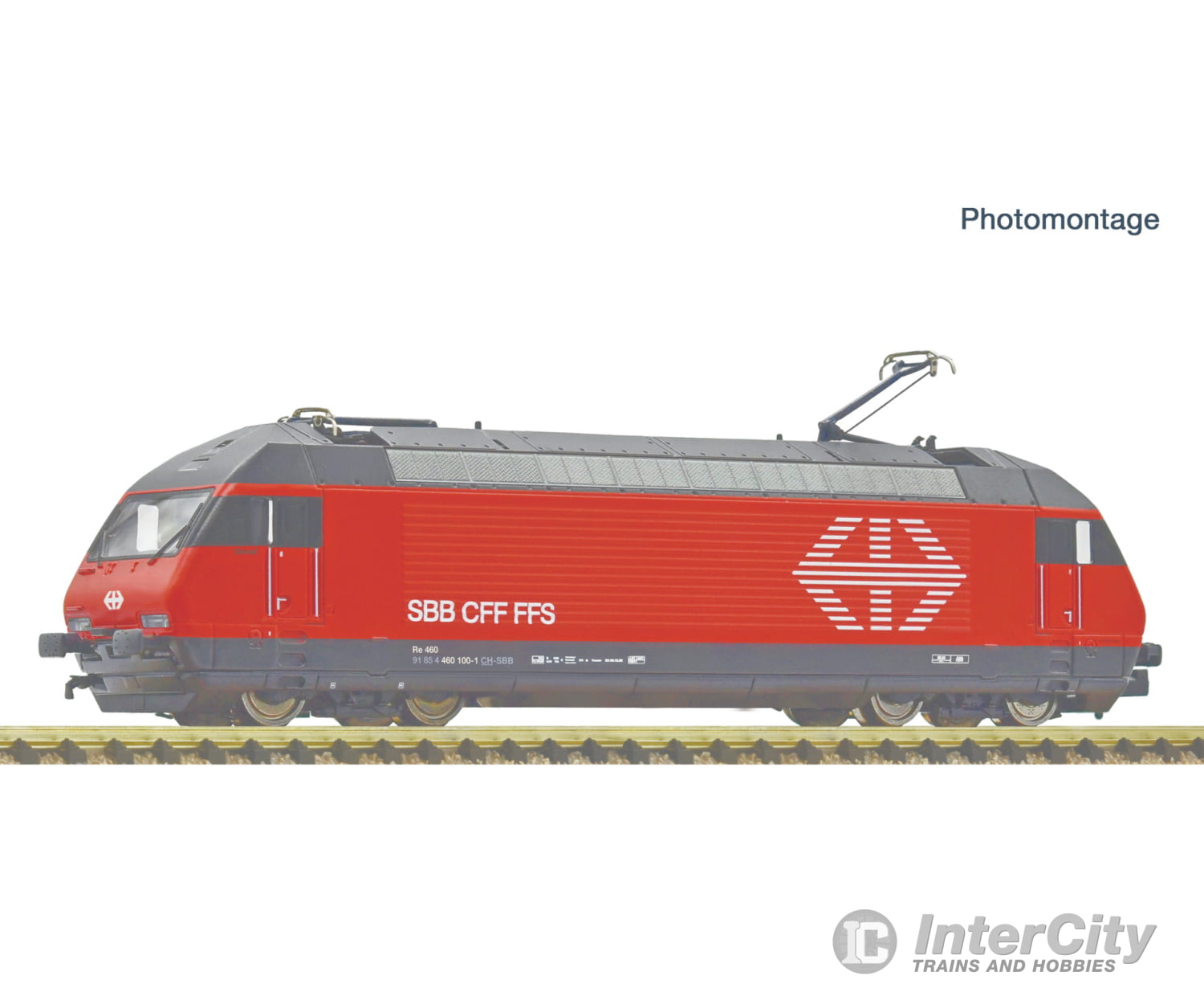 Fleischmann 7570050 N Electric locomotive 460 100-1 SBB DCC Digital Sound European Locomotives