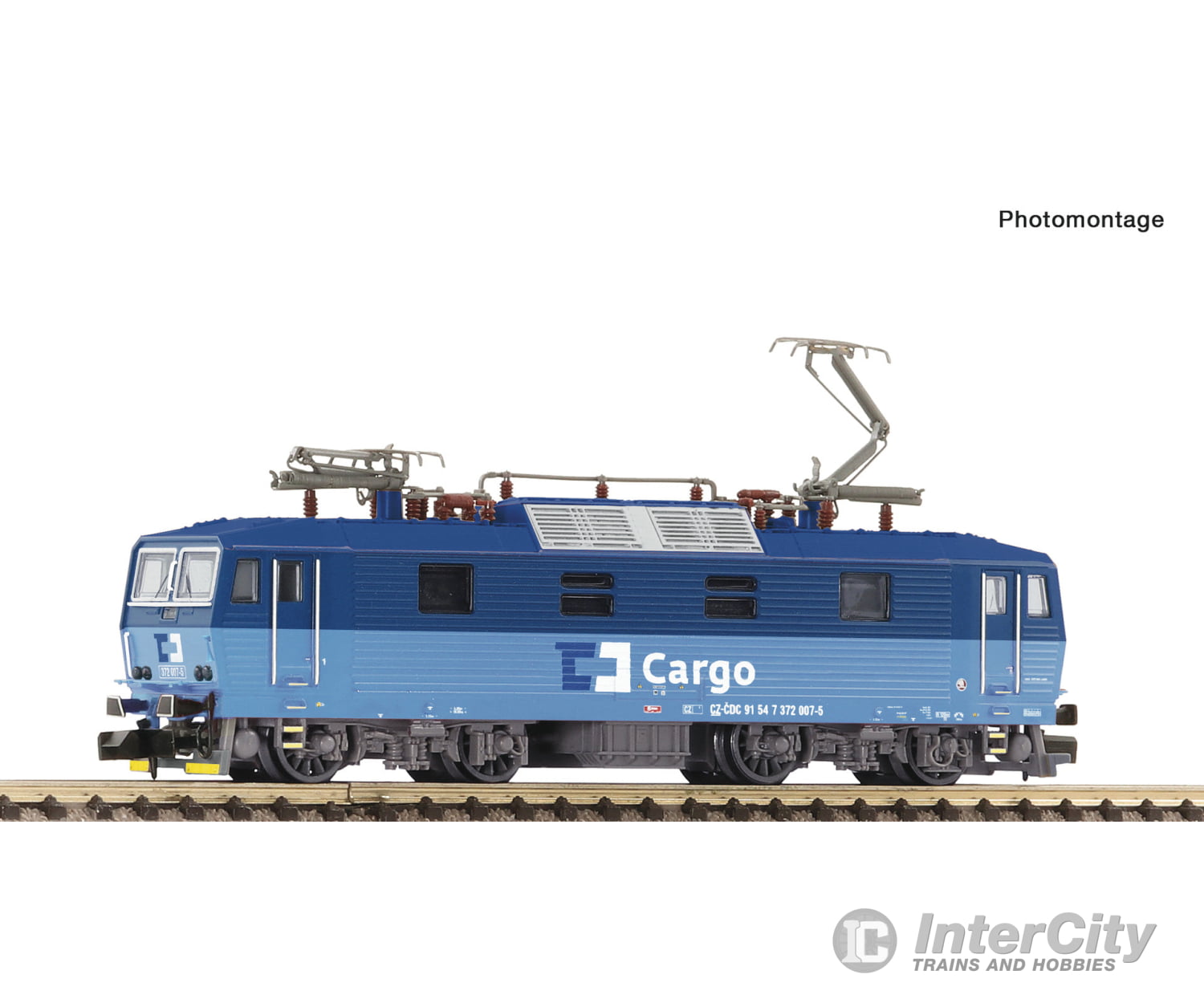Fleischmann 7570068 N Electric locomotive 372 007-5 CD Cargo DCC Digital Sound European Locomotives