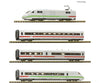 Fleischmann 7760003 N 4-Piece Set: Electrical Multiple Unit Ice 2 (Class 402) Db Ag European