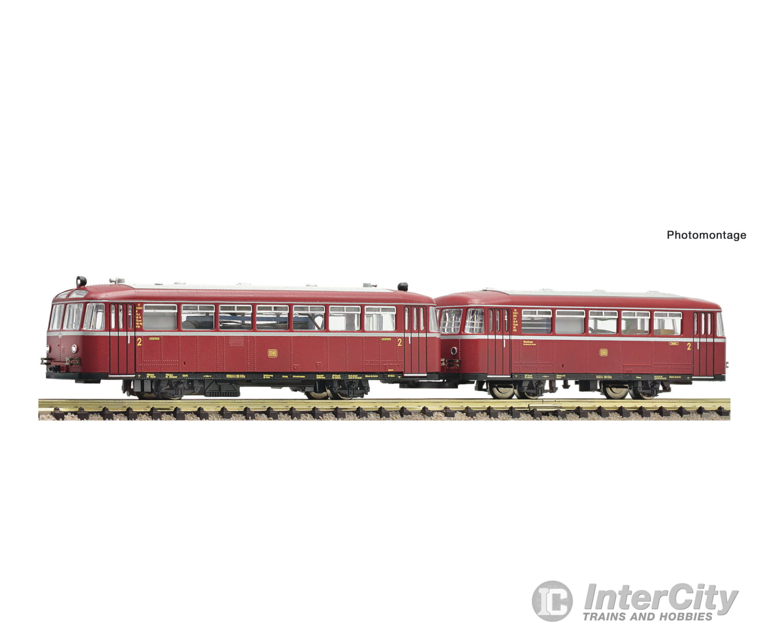 Fleischmann 7760005 N Railbus Vt 95 With Trailer Vb 142 Db European Locomotives