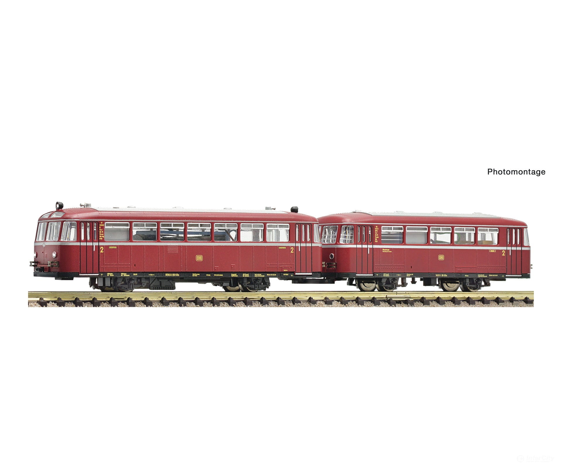 Fleischmann 7760005 N Railbus Vt 95 With Trailer Vb 142 Db European Locomotives