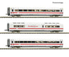 Fleischmann 7760014 N 3 piece set: Supplementary coaches for the ICE 1 (Class 401) ’30 Years of ICE’ DB AG European