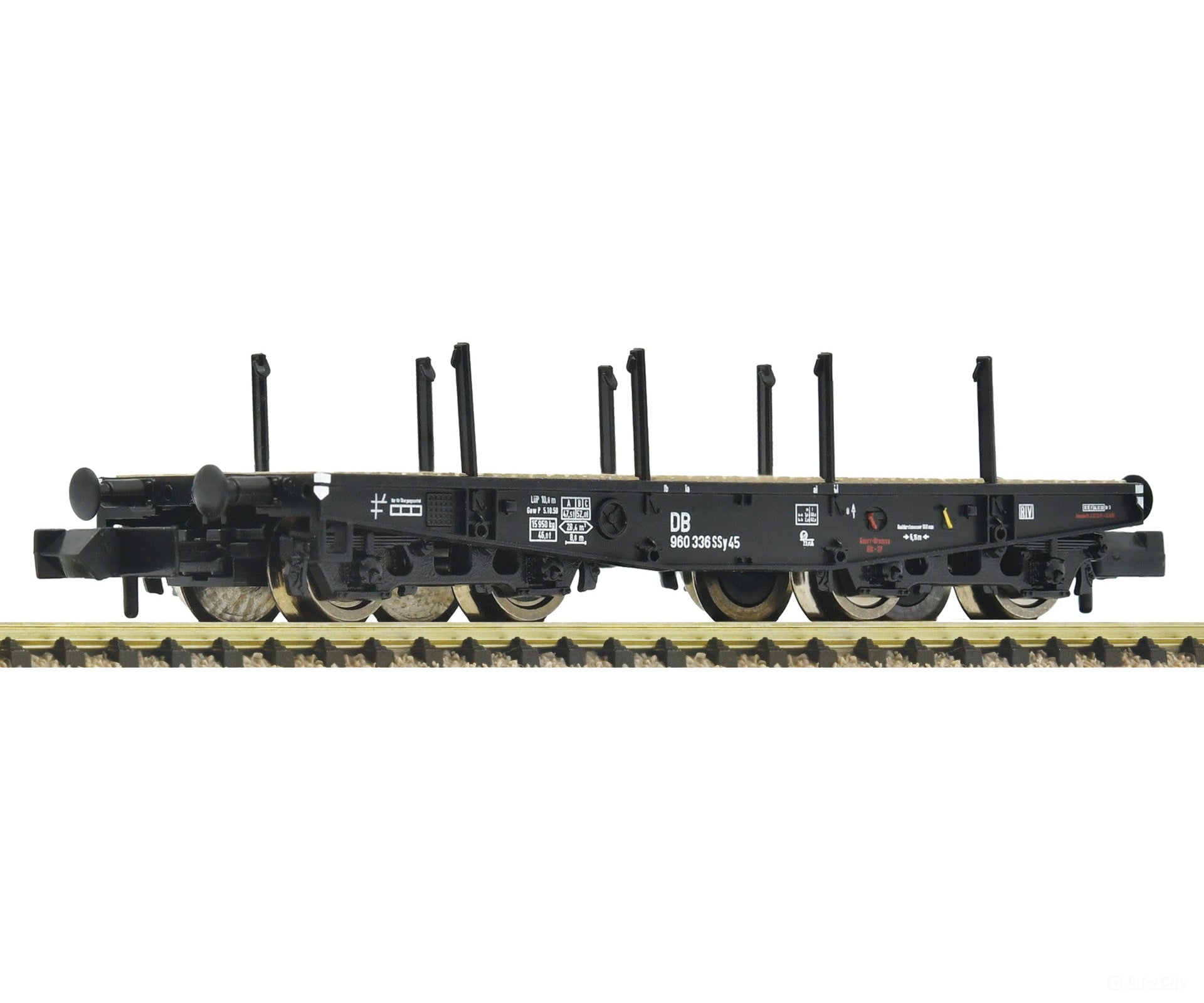 Fleischmann 845604 N Heavy-duty flat wagon DB European Freight Cars
