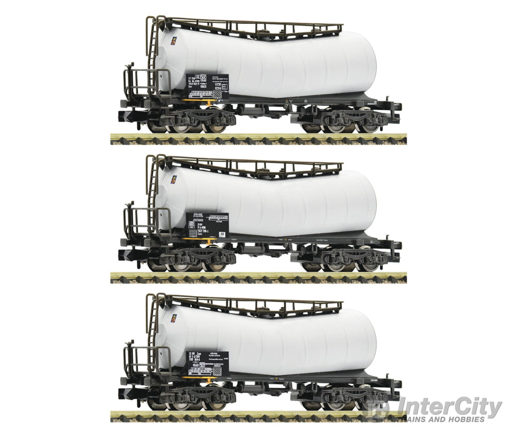 Fleischmann 846007 N 3 Piece Set: Slurry Wagons Atir-Rail European Freight Cars