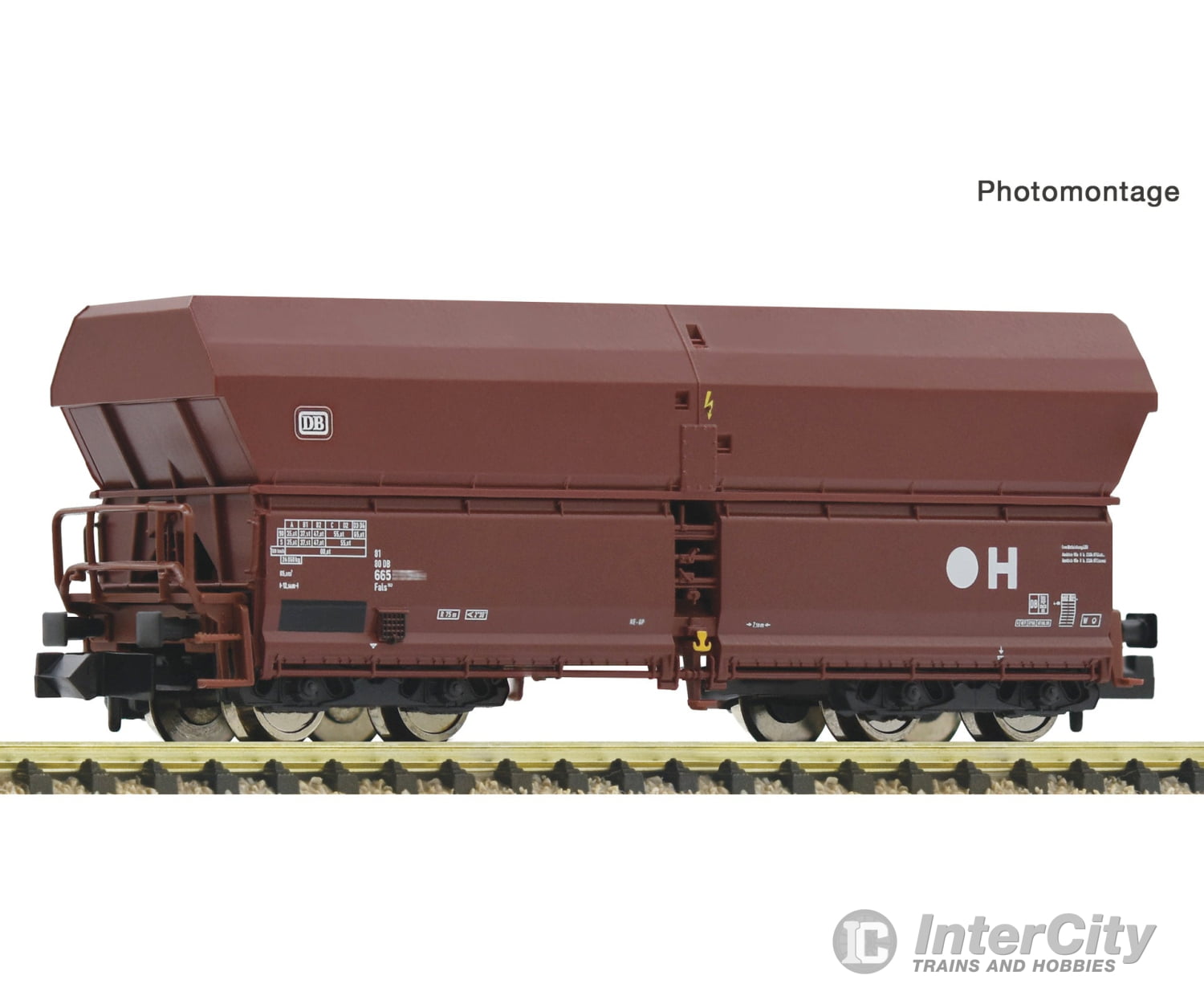 Fleischmann 852321 N Self unloading hopper wagon DB European Freight Cars