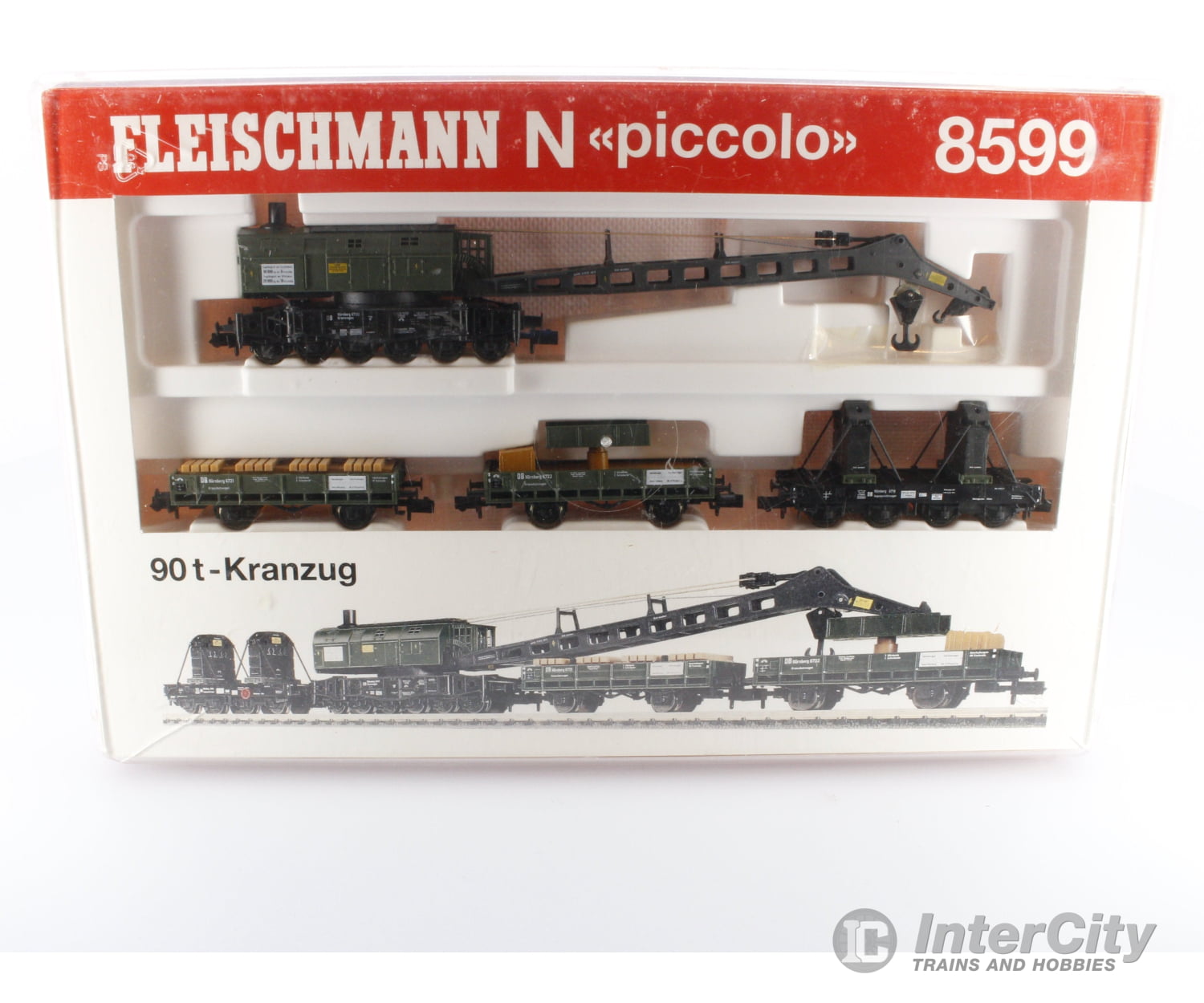 Fleischmann 8599 N Brakedown Crane Presentation Pack Db European Freight Cars