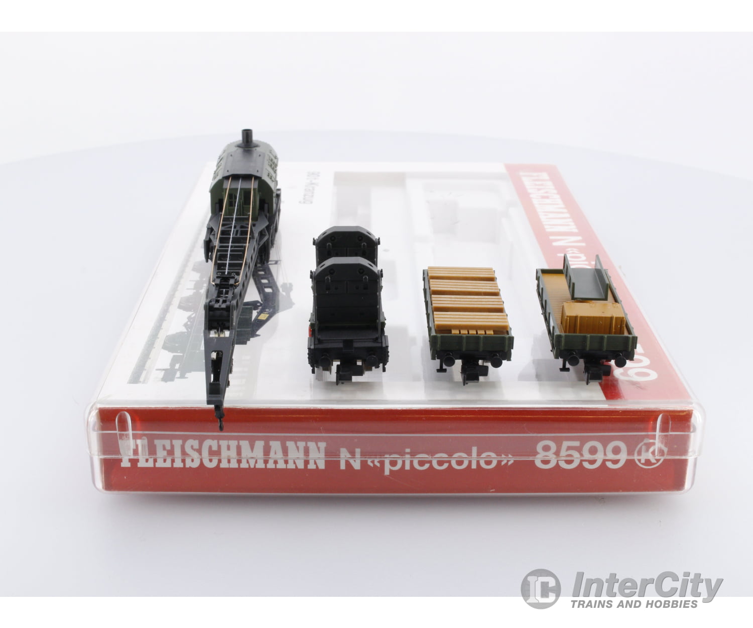 Fleischmann 8599 N Brakedown Crane Presentation Pack Db European Freight Cars