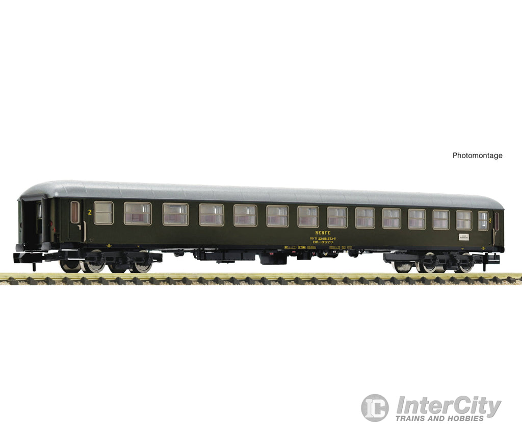 Fleischmann 863902 N 2Nd Class Express Train Coach Renfe European Passenger Cars