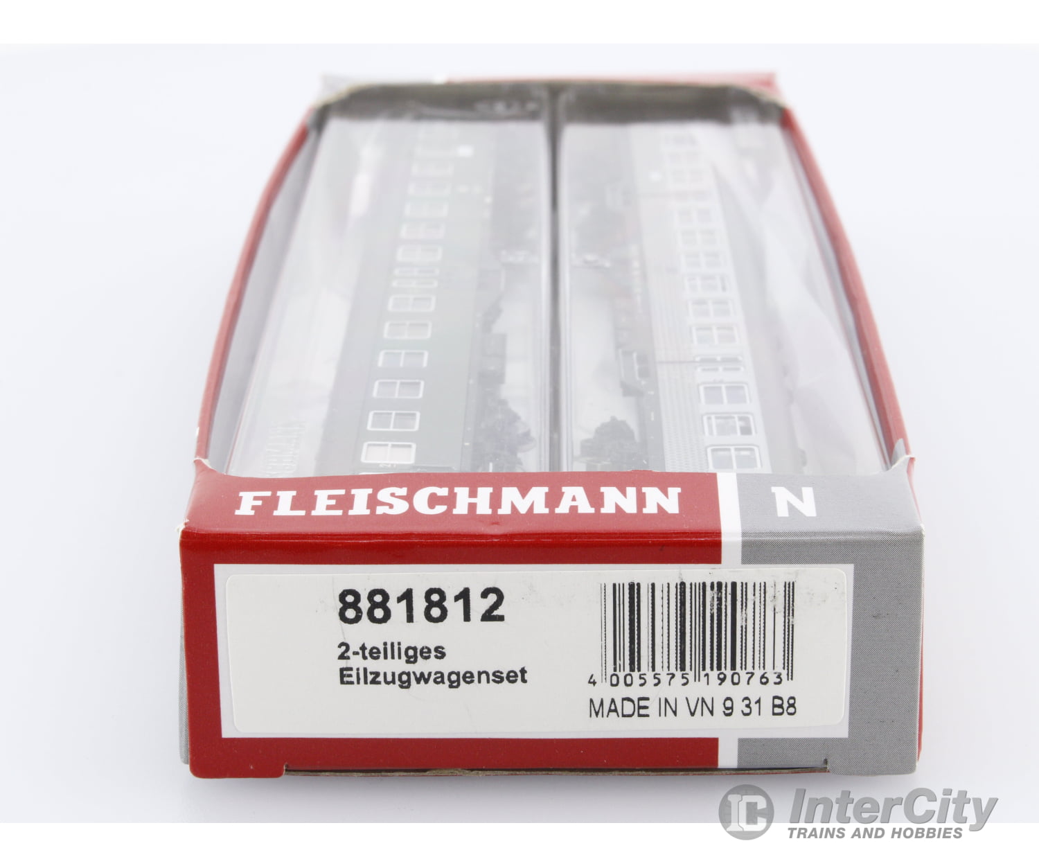 Fleischmann 881812 N Db Passenger Car Set Classic Express Train Part 2 European Cars