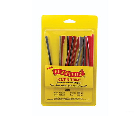 Flex-I-File 8575 Flexi-I-File Cut-n-Trim Sanding Tapes - Assorted Sizes & Shapes Tools