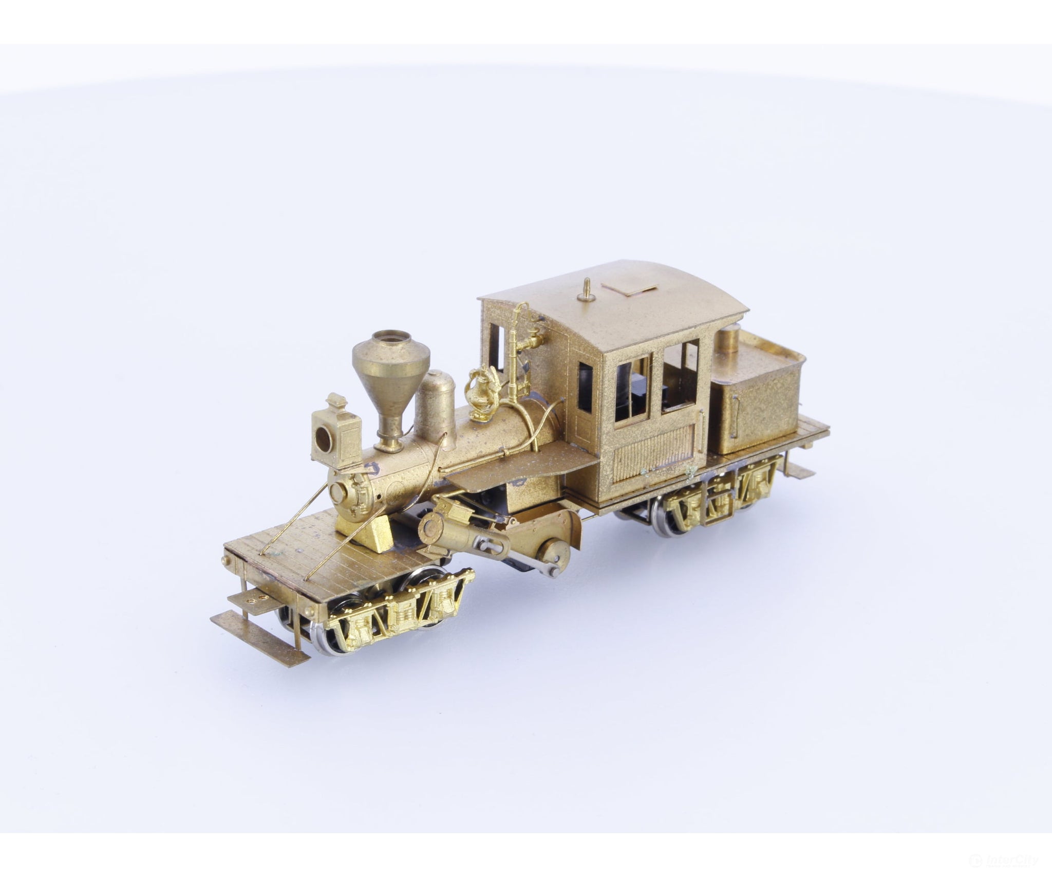 Flying Zoo 18TC HOn 2 1/2 Brass 18 Ton 2 Truck Climax Analog DC Locomotives