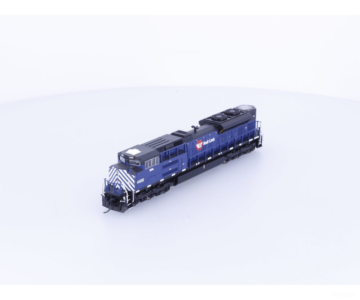 Fox Valley Models 71113 N SD70ACe Diesel Locomotive Montana Rail Link (MRL) 4404 Analog DC - Locomotives
