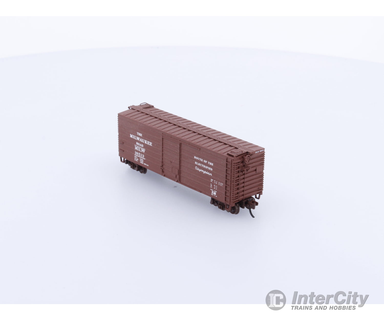 Fox Valley Models FVM 9003-1 N MILW Long Rib Box Car Milwaukee Road (MILW) 18513 Freight Cars