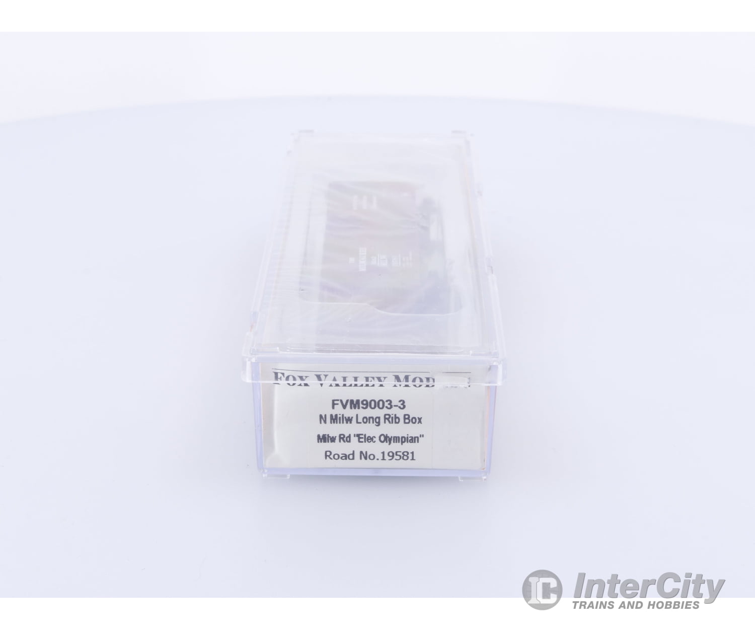Fox Valley Models FVM 9003-3 N MILW Long Rib Box Car Milwaukee Road (MILW) 19581 Freight Cars