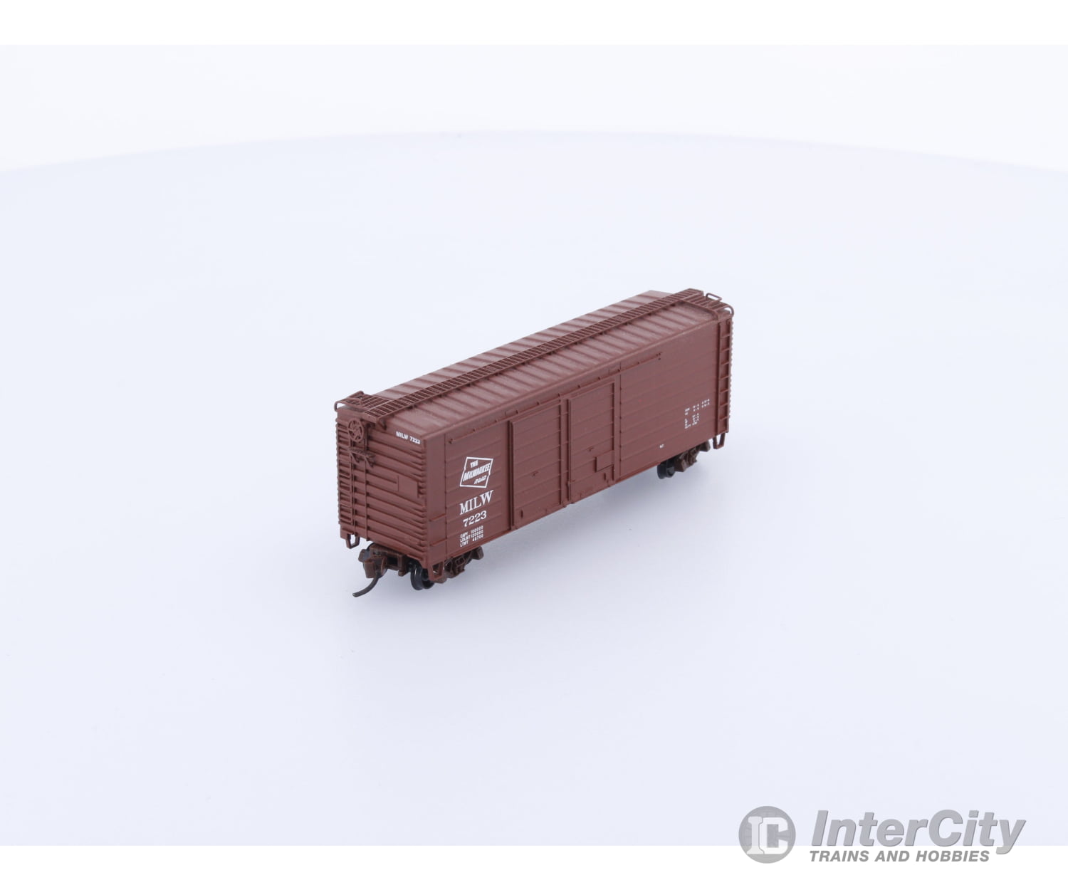 Fox Valley Models FVM 9017-1 N MILW Double Door Rib Box Car Milwaukee Road (MILW) 7223 Freight Cars