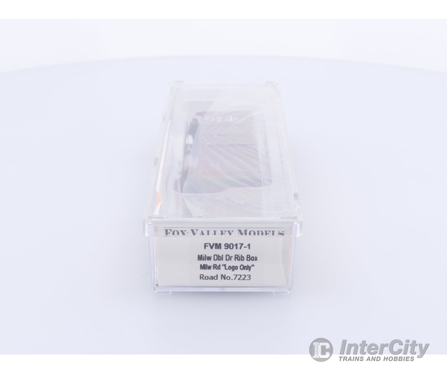 Fox Valley Models FVM 9017-1 N MILW Double Door Rib Box Car Milwaukee Road (MILW) 7223 Freight Cars