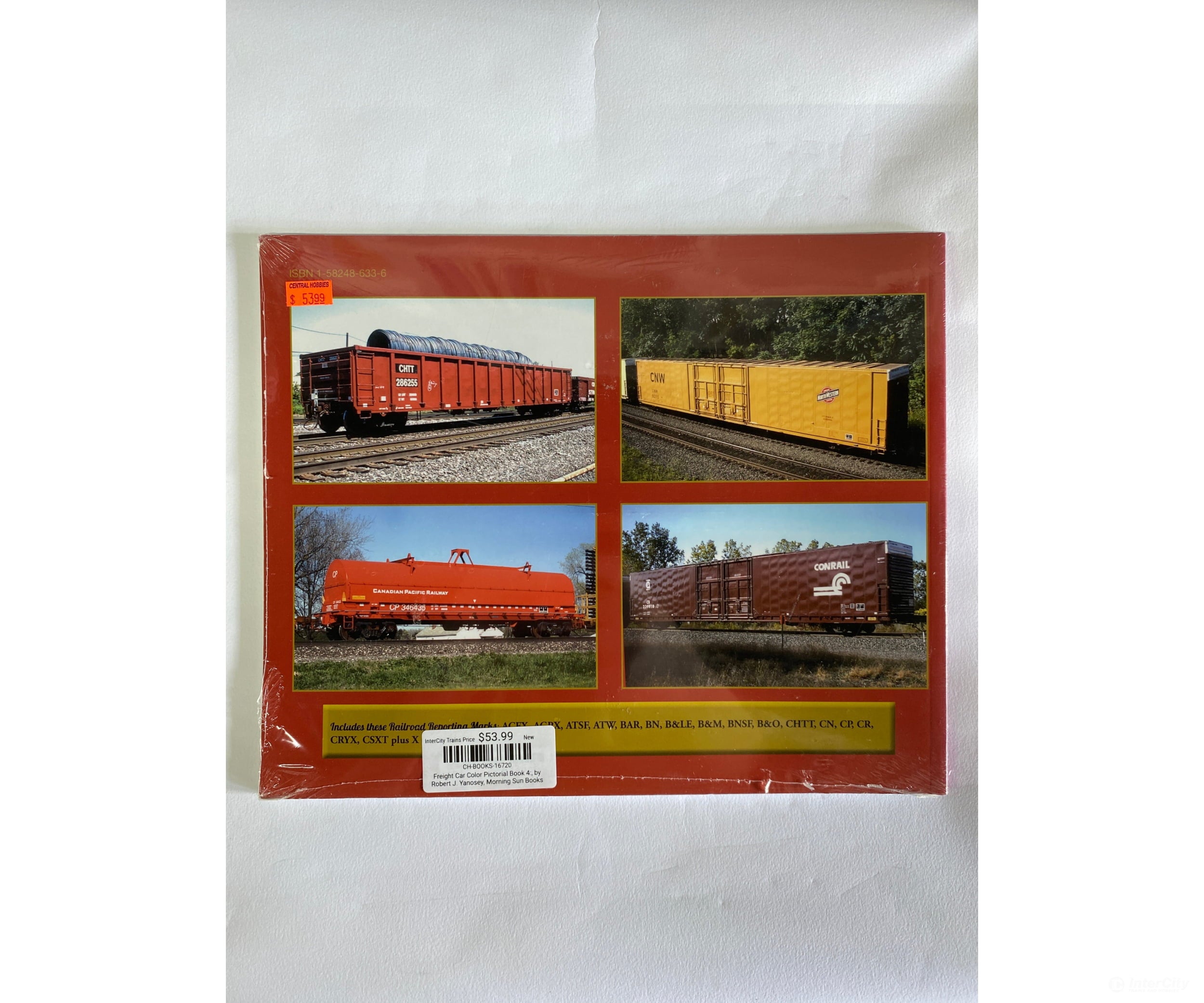 Freight Car Color Pictorial Book 4: By Robert J. Yanosey Morning Sun Books