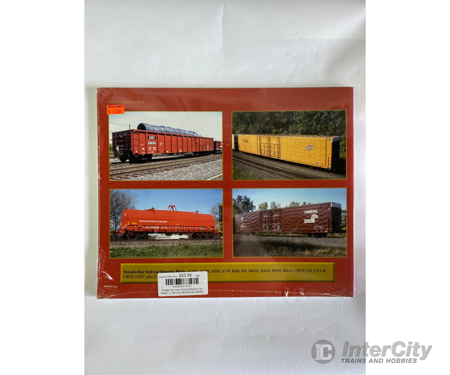Freight Car Color Pictorial Book 4: By Robert J. Yanosey Morning Sun Books