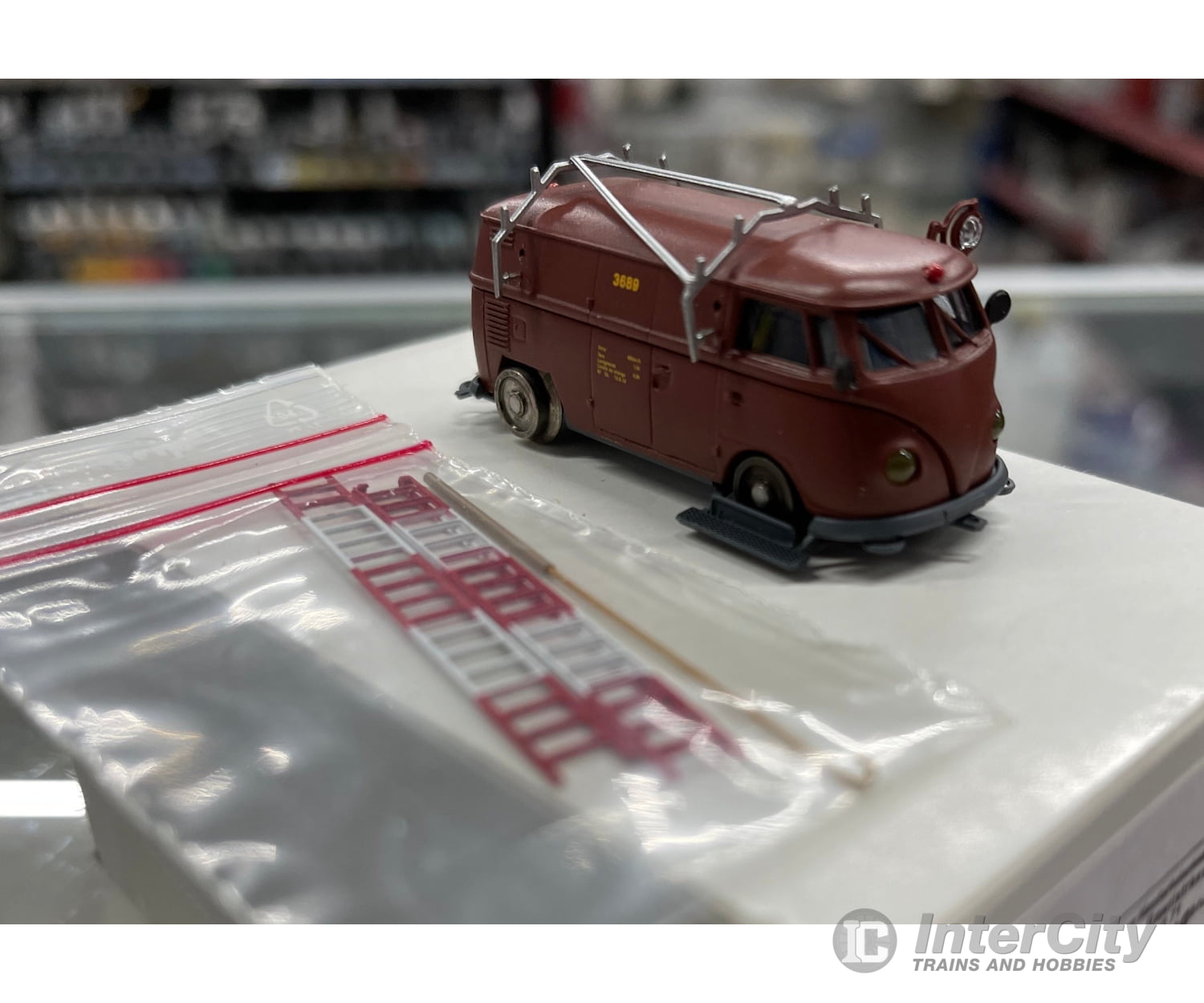 Friho (Friedli Modellbau Lenk) Dm3689 HO DM Draisine Beluchtung (lit) SBB Lights & Electronics