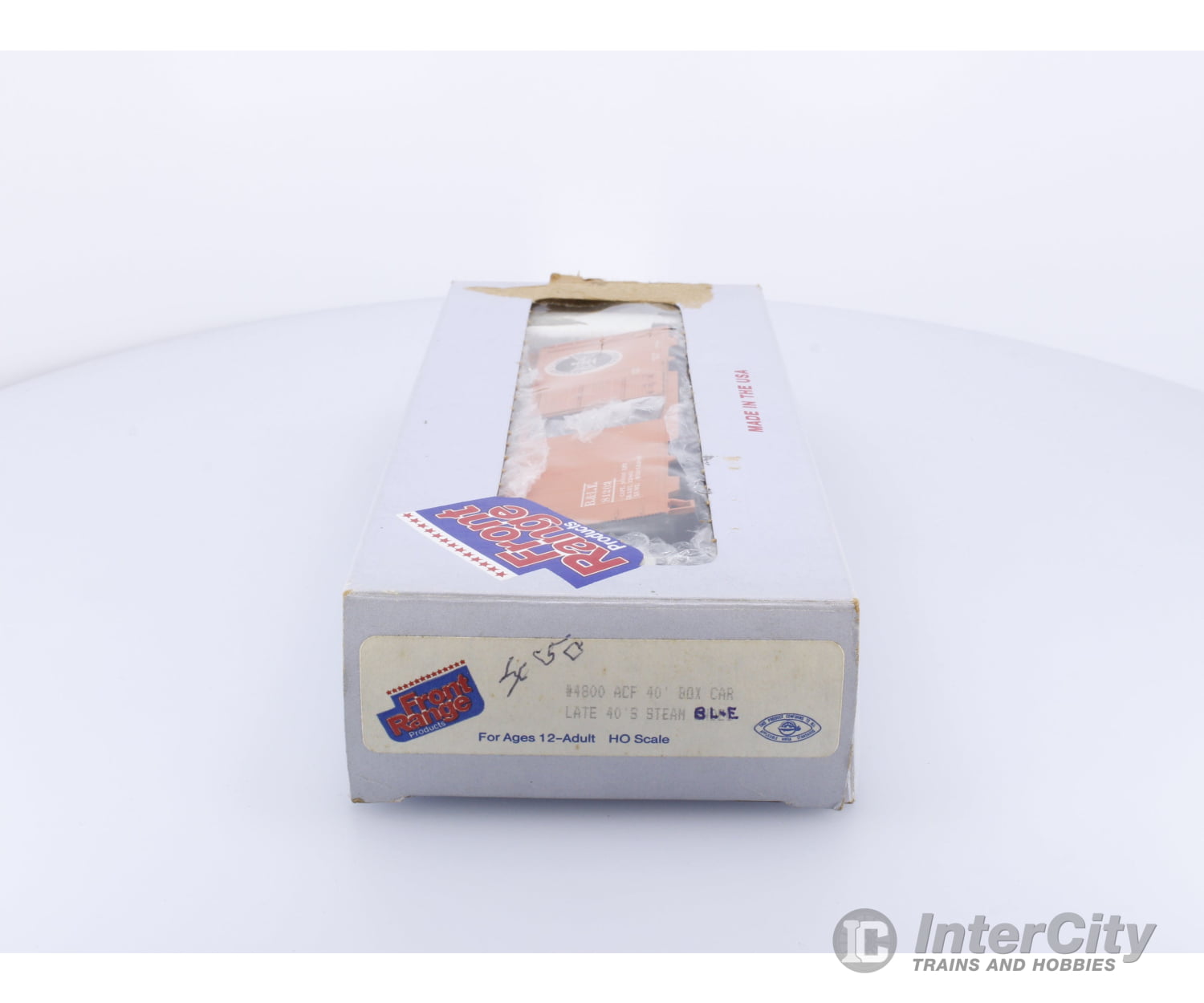 Front Range Products 4800 HO ACF 40’ Box Car Bessemer and Lake Erie 81203 Freight Cars