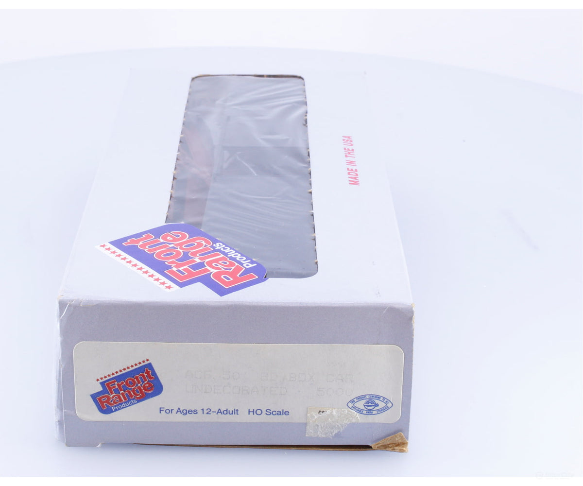 Front Range Products 5000 50’ ACF Box Car Kit #1 Undecorated - Freight Cars