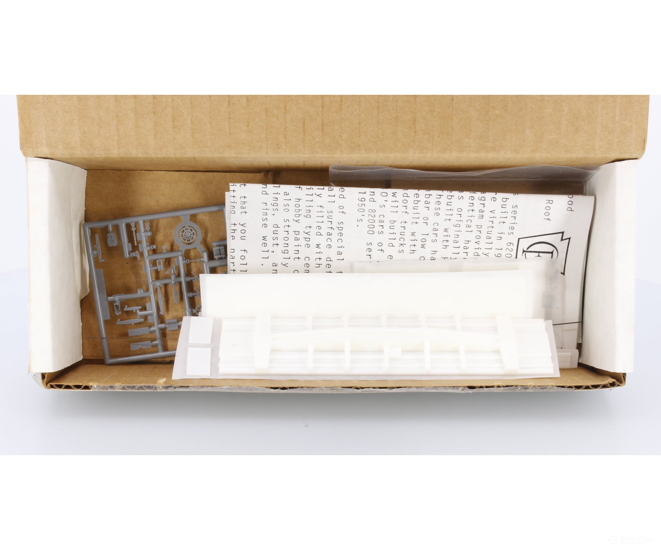 Funaro & Camerlengo 6486 HO 36’ Wood Box Car Kit Vermont Railway (VTR) Freight Cars