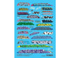 Fusion Scale Graphics HO 100218 Graffiti Decal Set - Set #14 - Decals