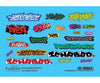 Fusion Scale Graphics N 200205 Graffiti Decal Set - Set #2 - Decals