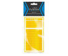 Fusion Scale Graphics O 360004 Railroad Freight Car Yellow Reflective Markings Set w/Double Width Stripes - Decals