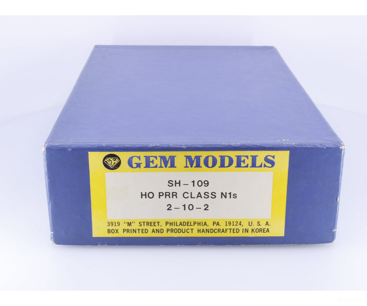 Gem Models SH-109 HO Brass 2-10-2 Class N-1s Steam Locomotive Pennsylvania (PRR) Analog DC - Locomotives