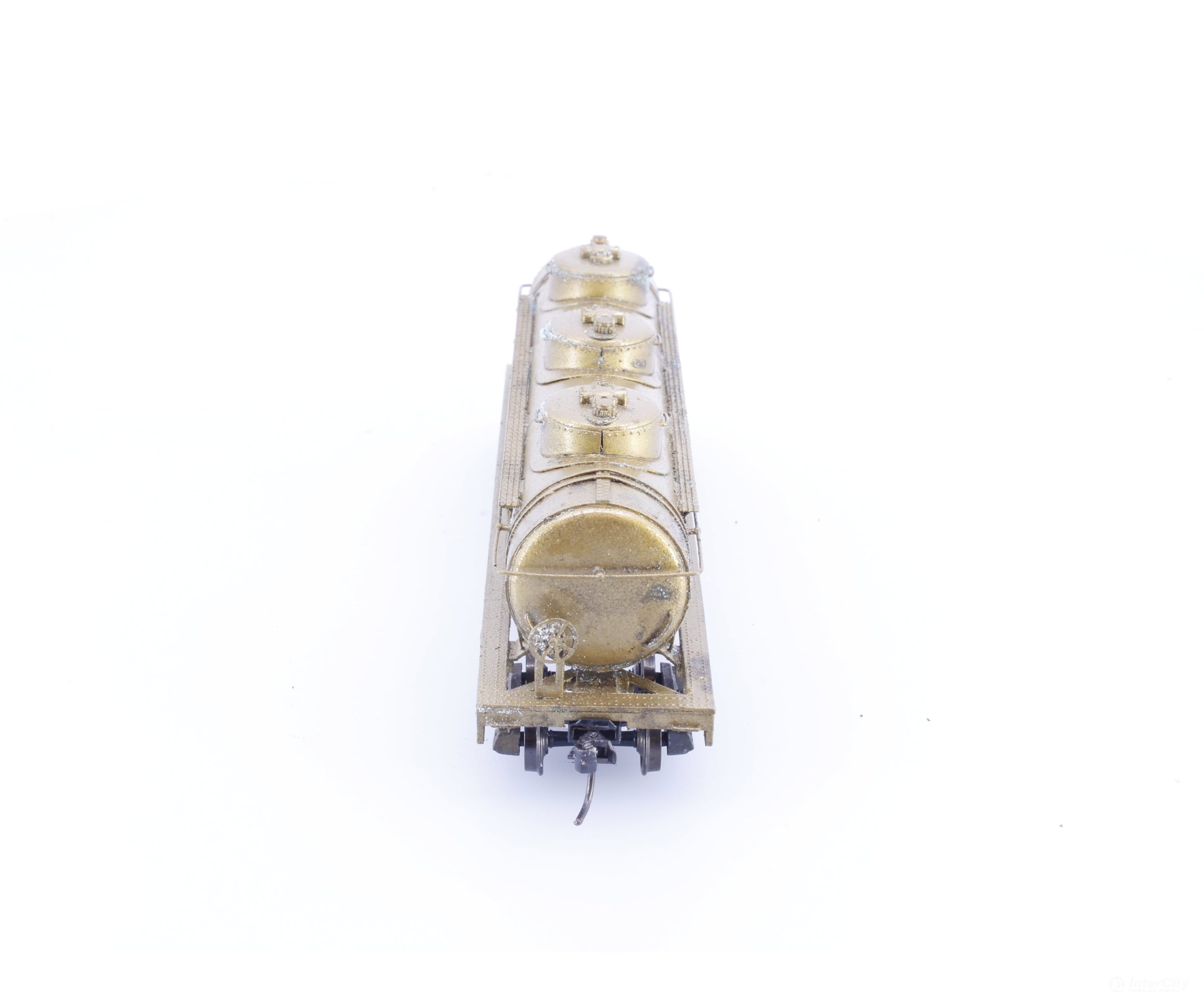 Gem Models TM-301 HO Brass 42’ 3 Dome Tank Car Undecorated - Freight Cars