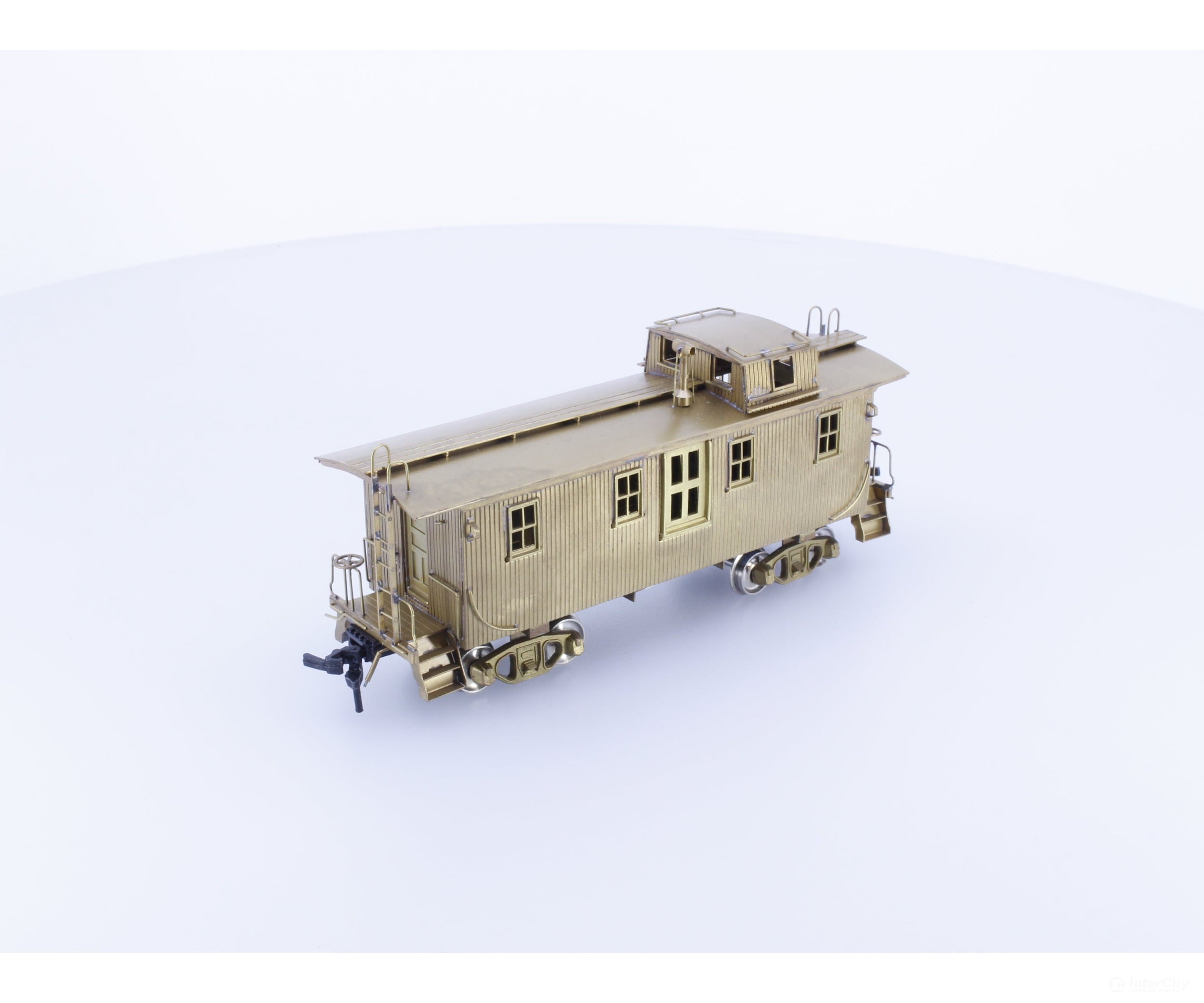 Gem Models TM302 HO Brass Wood Sided Caboose Illinois Central (IC) 9405 Freight Cars