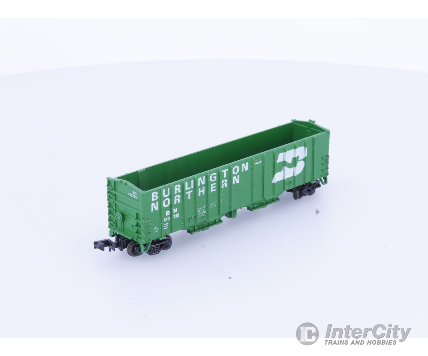 General American Transportation A120 N 50’ 4180 Cu Ft Airslide 2 Bay Hopper Burlington Northern (BN) 410235 Freight Cars