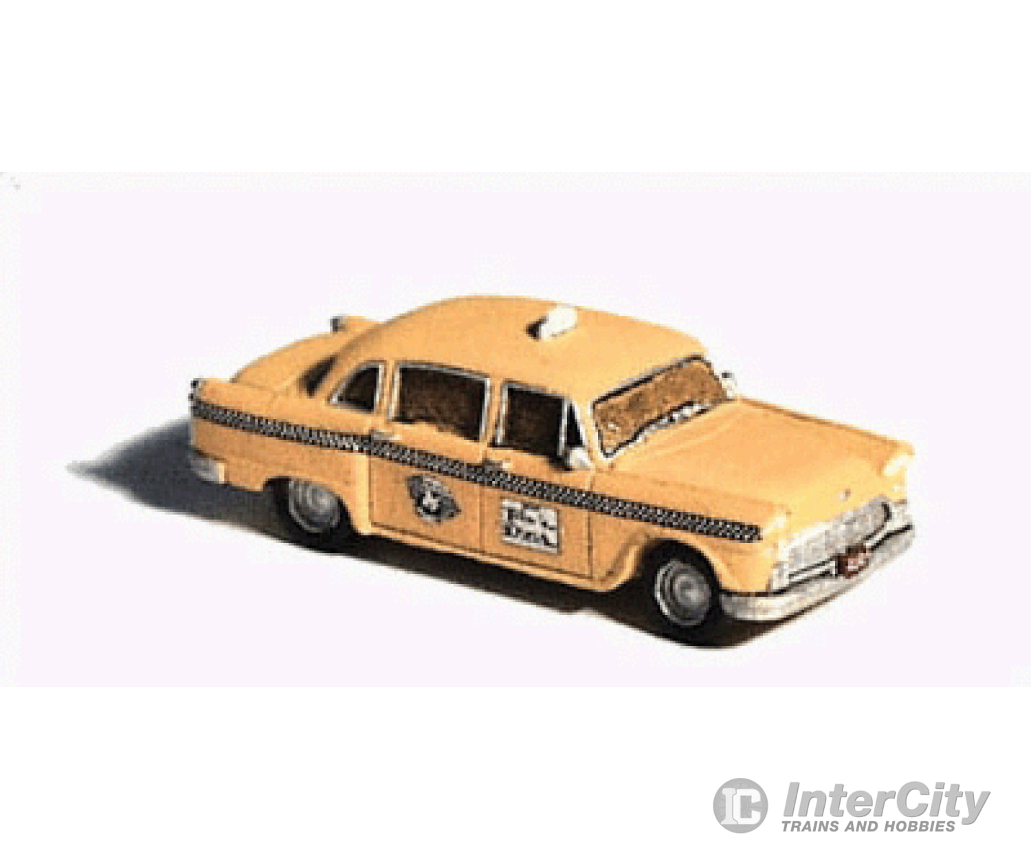 Ghq N 51011 American Automobiles - Checker (Unpainted Metal Kit) -- Taxi Cab (Includes Decals) Cars