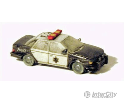 Ghq N 51013 Highway Patrol Squad Car - Kit Cars & Trucks